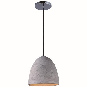 Maxim Lighting Crete 1 - Light Pendant in  Polished Chrome - 1 of 3