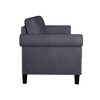 New Classic Furniture, Alani Accent Chair-Gray - 3 of 4