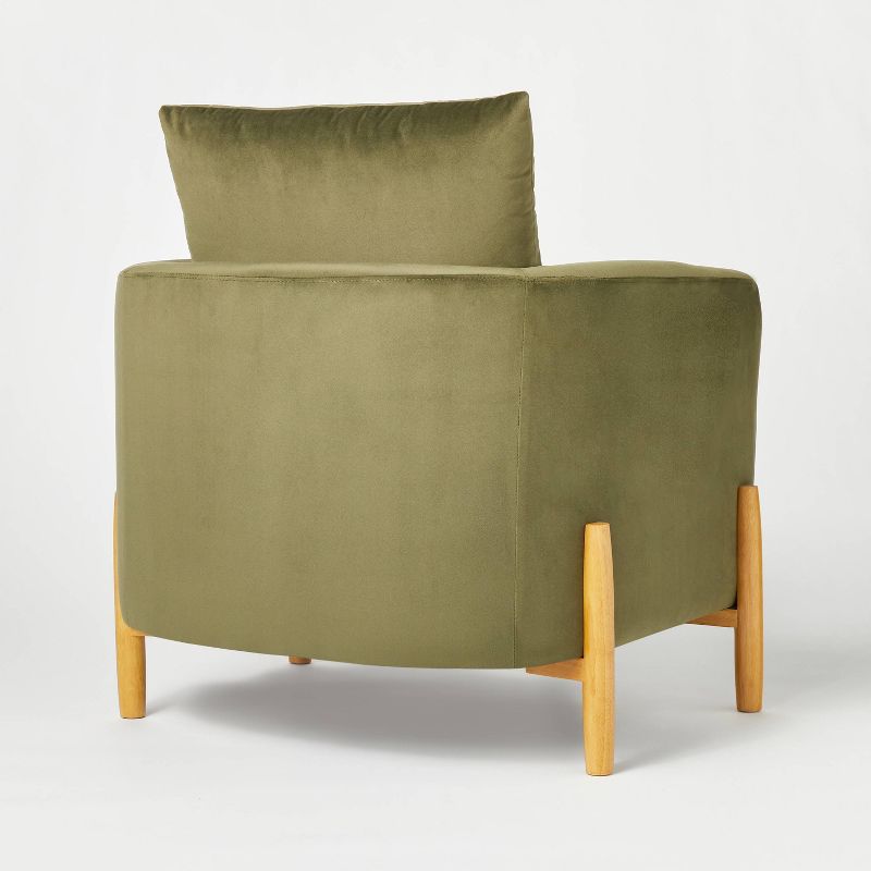 Elroy Accent Chair with Wooden Legs - Threshold™ designed with Studio McGee, 5 of 14