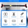 Pull-Up Bar for Doorways,Chin Up Bar with Level Meter and Adjustable Width for Home Gym,No Screws Included, Max Weight Capacity 440 LBS - 4 of 4