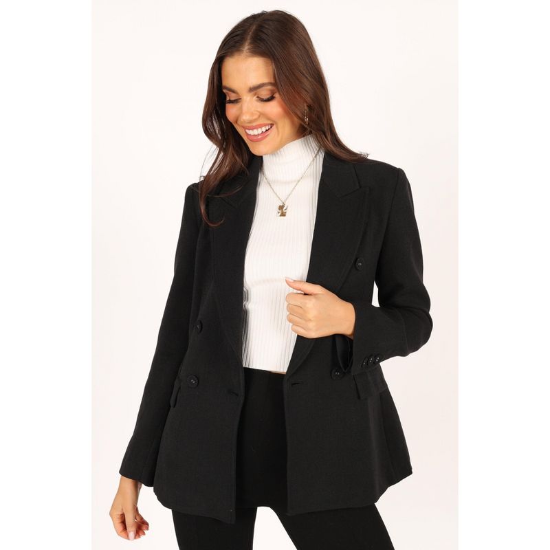 Petal and Pup Womens Lillian Button Front Blazer, 4 of 11