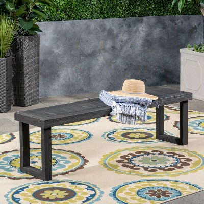 Outdoor Acacia Wood Dining Bench