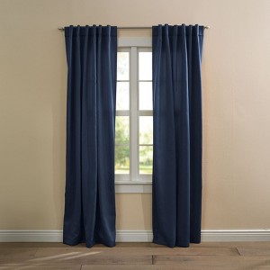 BrylaneHome BH Studio Room-Darkening Back-Tab Panel - 1 of 4