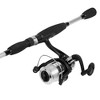 Fishing Rod and Reel Combo, Spinning Reel Fishing Pole, Fishing Gear for Bass and Trout Fishing, Silver, Strike Series by Leisure Sports - 3 of 4