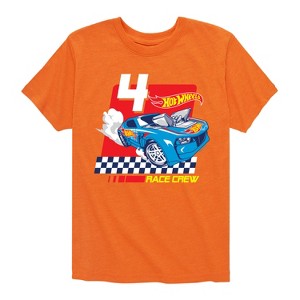 Boys' - Hot Wheels - Race Crew 4 Yrs Short Sleeve Graphic T-Shirt - 1 of 4