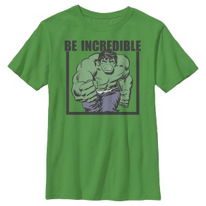 Boy's Marvel Hulk Be Incredible T-Shirt - 1 of 4