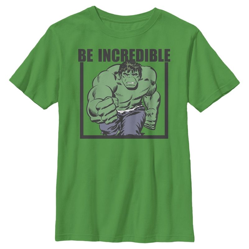 Boy's Marvel Hulk Be Incredible T-Shirt, 1 of 5