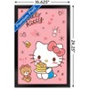 Trends International Hello Kitty: 25 Snack Time - Pancakes Framed Wall Poster Prints - 3 of 4