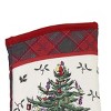 Spode® Christmas Tree Tartan Pot Holder & Oven Mitt Set - 3 of 3