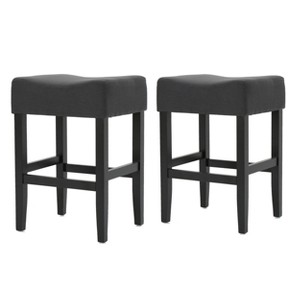 Set of 2 Portman Backless Counter Height Barstools - Christopher Knight Home - 1 of 4