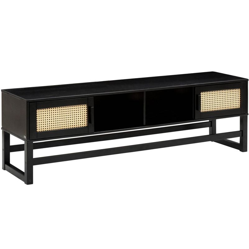 Ren Home Talo Scandinavian TV Stand with Closed Storage, 3 of 5