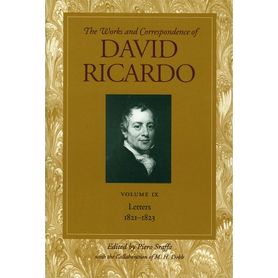 Letters 1821-1823 - (Works and Correspondence of David Ricardo) by  David Ricardo (Paperback)
