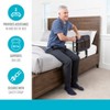 Stander EZ Adjust Bed Rail, Adjustable Safety Guard Rail for Seniors, Black - 4 of 4