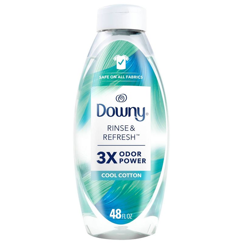 Downy Cool Cotton HE Compatible Rinse & Refresh Laundry Odor Remover and Fabric Softener, 1 of 15