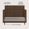 Child Craft Surrey Hill 4-in-1 Convertible Crib, Converts to Day Bed, Toddler & Full Size Bed, 3 Mattress Positions, Safe Finish (Toasted Chestnut) - 3 of 4