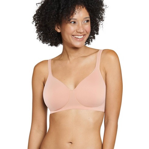 Jockey Women's Forever Fit Full Coverage Molded Cup Bra L Apricot Blush :  Target
