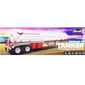 Level 4 Model Kit Fruehauf 40' Tanker Trailer 1/32 Scale Model by Revell - 1 of 4