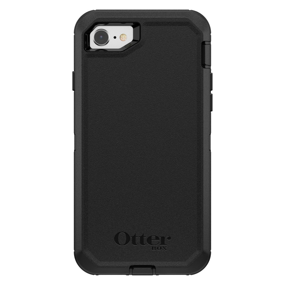 Photos - Other for Mobile OtterBox Apple iPhone SE /8/7 Defender Case - Black (3rd/2nd generation)