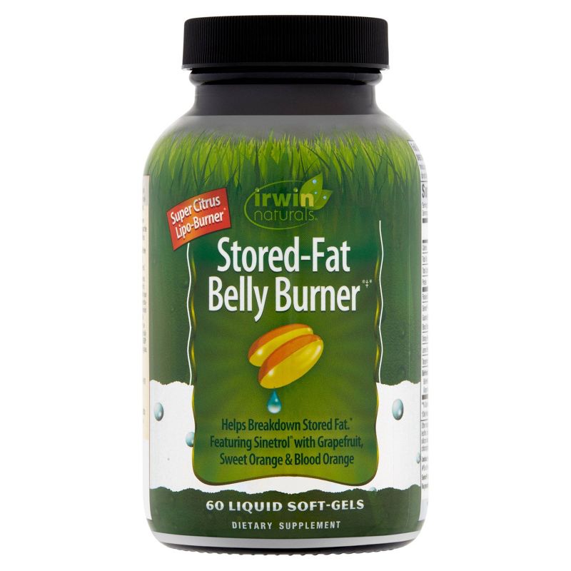 Irwin Naturals Stored Fat Belly Burner Softgels - 60ct, 1 of 7