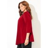 Catherines Women's Plus Size Dream Drape Cardigan And Tank Duet - 4 of 4