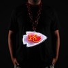 NFL Fan Chain, Big Neon Light Up Team Logo - Kansas City Chiefs - 3 of 4