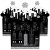 Big Dot of Happiness Nighttime City Skyline - Treat Box Party Favors - New York Party Goodie Gable Boxes - Set of 12 - 2 of 4
