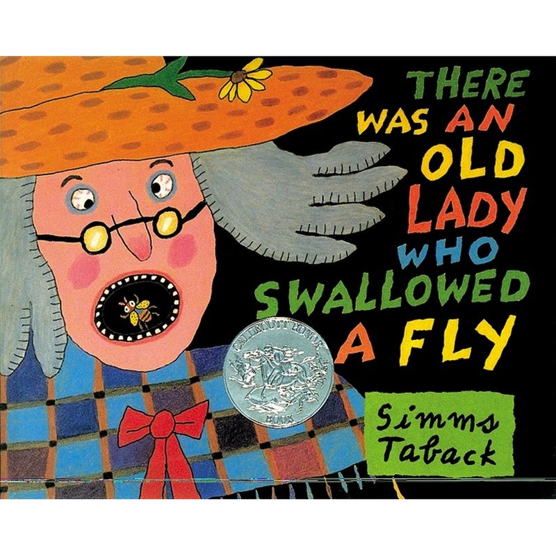 There Was an Old Lady Who Swallowed a Fly - by  Simms Taback (Hardcover), 1 of 2
