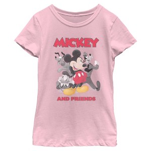 Girls Mickey & Friends Original Pals T Shirt - 1 of 4