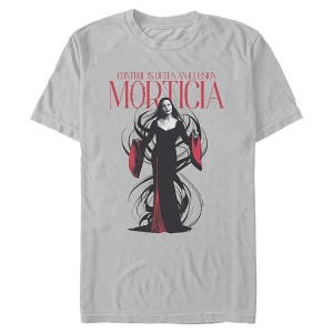 Mens Wednesday Morticia Illusion T Shirt - 1 of 4