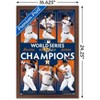 Houston Astros 2022 World Series Champions 24.25'' x 35.75