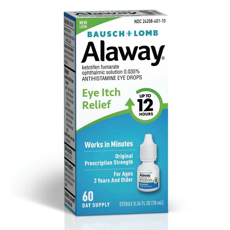 Alaway 12 Hours Allergy Itch Relief Eye Drops - 0.34 fl oz, 3 of 11