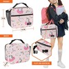 OPUX Insulated Lunch Bag, Leakproof Soft Cooler Tote Box School Kids Boys Girls, Small Compact Reusable Adult Men Women - 3 of 4