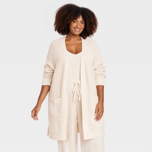Women's Sweater Robe - Auden™ - 1 of 3
