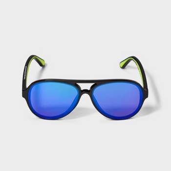 Toddler Boys' Aviator Sunglasses - Cat & Jack™ Green