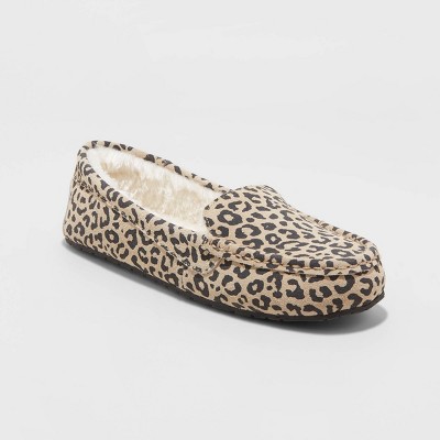 slippers leopard