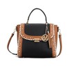 MKF Collection Flora Vegan Leather Satchel Handbag with Functional Design by Mia K - 2 of 4