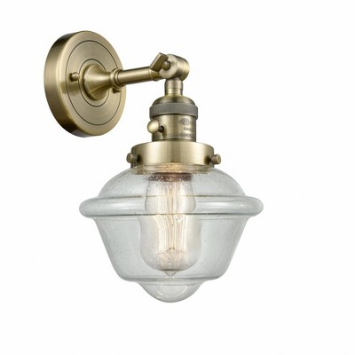 Oxford - 1 Light Wall Sconce In Traditional Style-12 Inches Tall and 7.5 Inches Wide