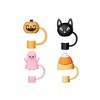 CharCharms 4pk Straw Toppers - 2 of 4