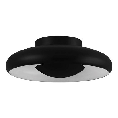 LED Meldola Ceiling Light White/Black - EGLO