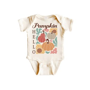 Hello Pumpkin Fall - Baby Boy Girl Clothes Infant Onesie® Funny Cute Newborn GS1 - 1 of 4