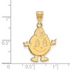 Black Bow Jewelry 14k Yellow Gold Syracuse Oranges NCAA Large Pendant - 2 of 3