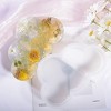 JDICTION Cloud Shaped Large Resin Molds Silicone - Epoxy Casting Molds for Bookends, Book Organize, Dried Flower/Leaf/Insect Specimen - 4 of 4