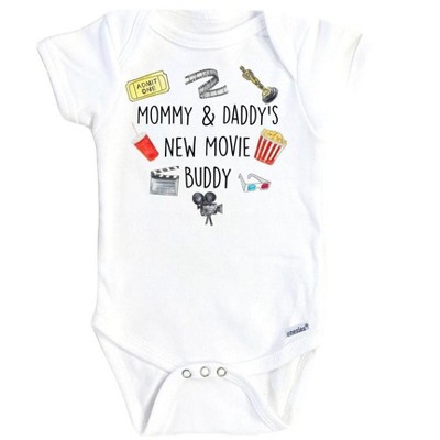 Movie Buddy Onesie® Baby Boy Girl Clothes Infant Bodysuit Funny Cute Newborn GS1