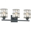 Quoizel Lighting Gibson 3 - Light Vanity in  Matte Black - 3 of 4