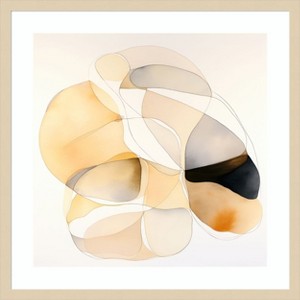 Amanti Art Abstract Organic Shapes IV by Irena Orlov Wood Framed Wall Art Print - 1 of 4