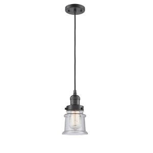 Canton - 1 Light Cord Hung Mini Pendant In Industrial Style-10 Inches Tall and 5.25 Inches Wide - 1 of 1