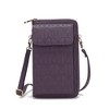 MKF Collection Caddy Vegan Leather Women’s Phone Wallet Crossbody Bag by Mia K - 2 of 4