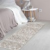 Boho Machine Washable Area Rug Modern Geometric Non-Slip Accent Rug Farmhouse Carpet - 3 of 4