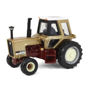 ERTL Gold Metallic Chase Unit 1/64 Allis Chalmers 7050 Maroon Belly 50th Anniversary Tractor 16457-Chase - 1 of 4
