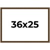 PosterPalooza | Sculpted Gold Picture Frame - UV Acrylic, Backing Board, Hanging Hardware Included - 2 of 4
